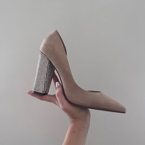 Call It Spring - sparkle block heels